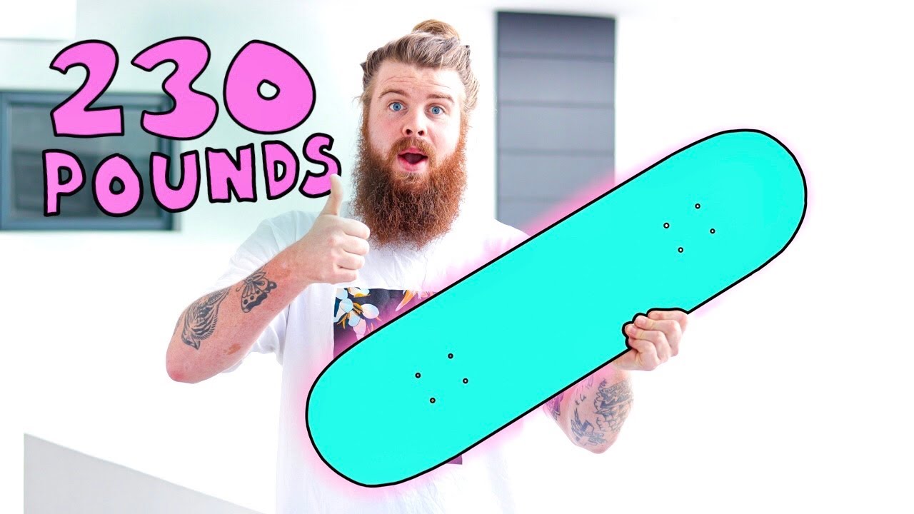 Best SKATEBOARD For BIG PEOPLE