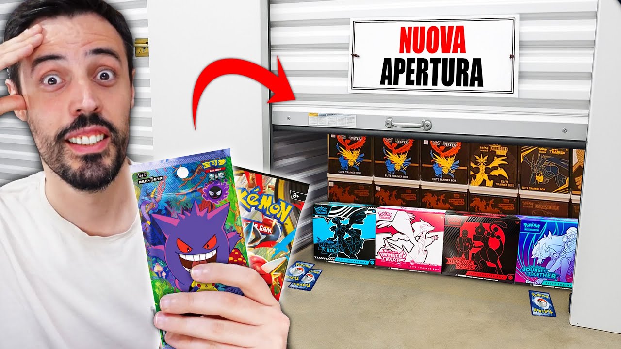 C'era una SCORTA GIGANTE di Carte Pokémon in Questo NEGOZIO NASCOSTO