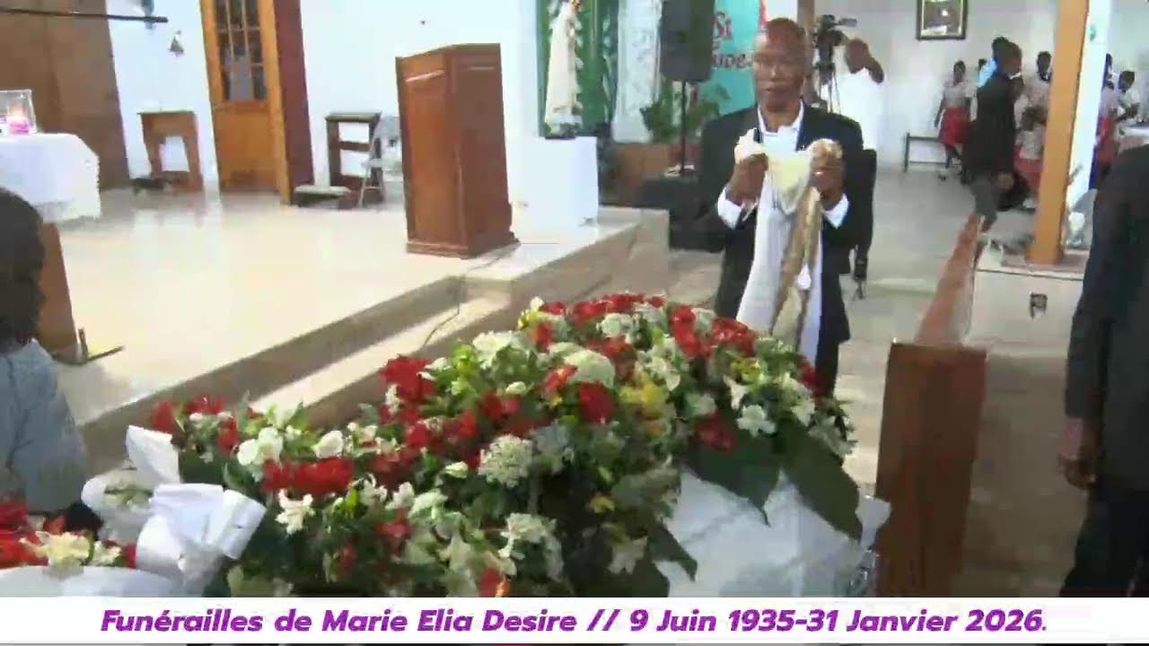 Funérailles de Marie Elia Désire /// 09 Juin 1935  /// 31 Janvier 2026 /// Vendredi 06 Février 2026 