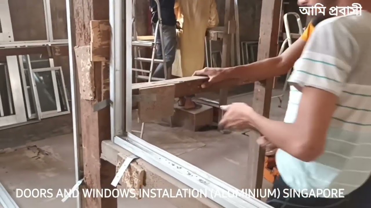 Doors And Windows Instalation(Aluminium)singapore part 1