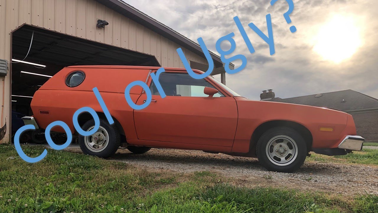 I bought one of the ugliest.....or coolest cars of the 70s.