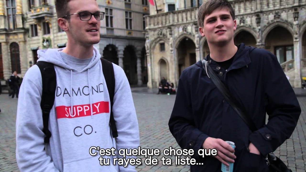 D&eacute;route 66 - Micro-trottoir sur la Grand Place de Bruxelles