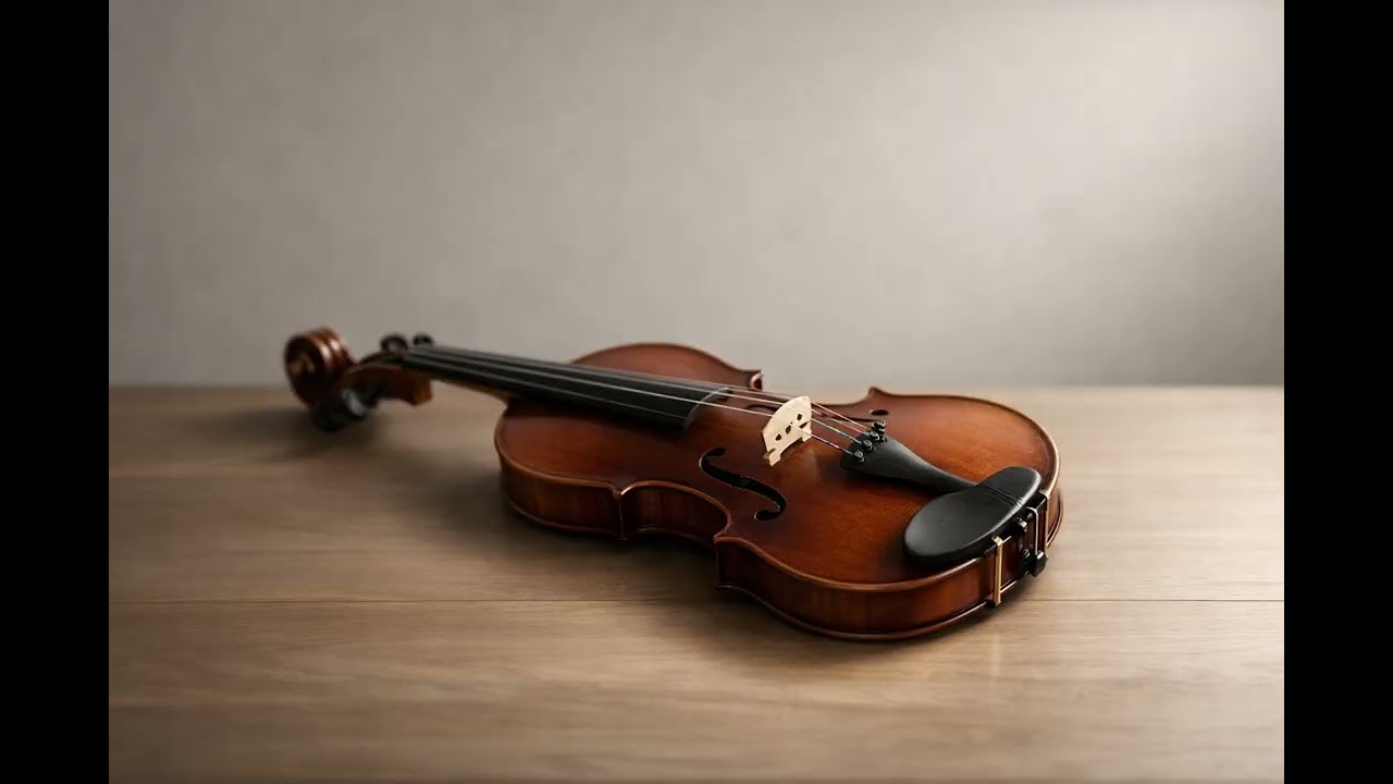 Minimal Violin for Deep Concentration & Serious Focus