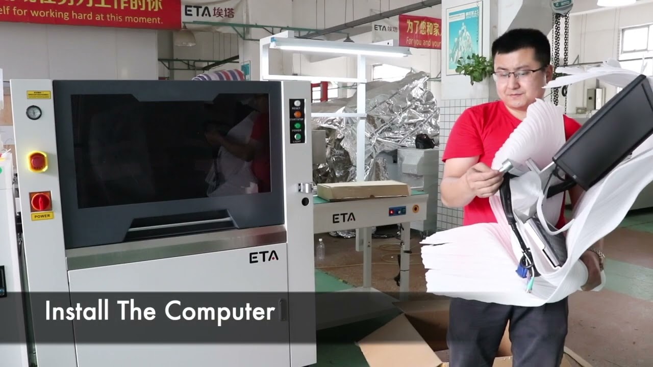 Как работает принтер трафаретной печати I.C.T.