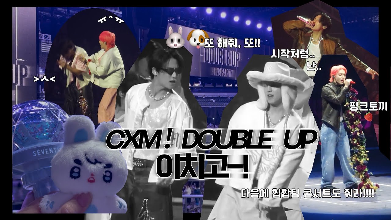 [캐럿 브이로그] CXM~ 더블업! 이치고!!(이치에 / Not🍓) * ੈ♡‧₊˚ / 쿱스민규 유닛콘 / 첫막 / 덕질 브이로그