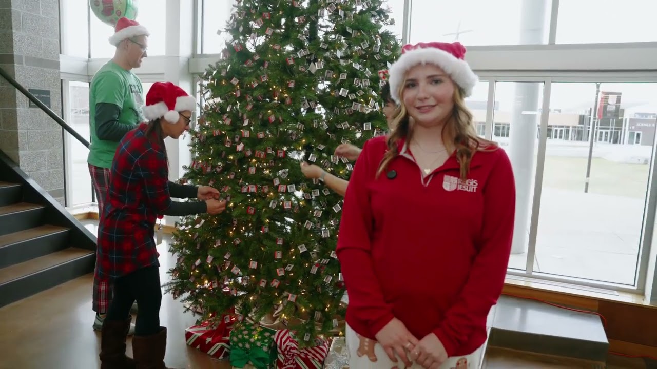 Merry Christmas from Regis Jesuit High School 2025
