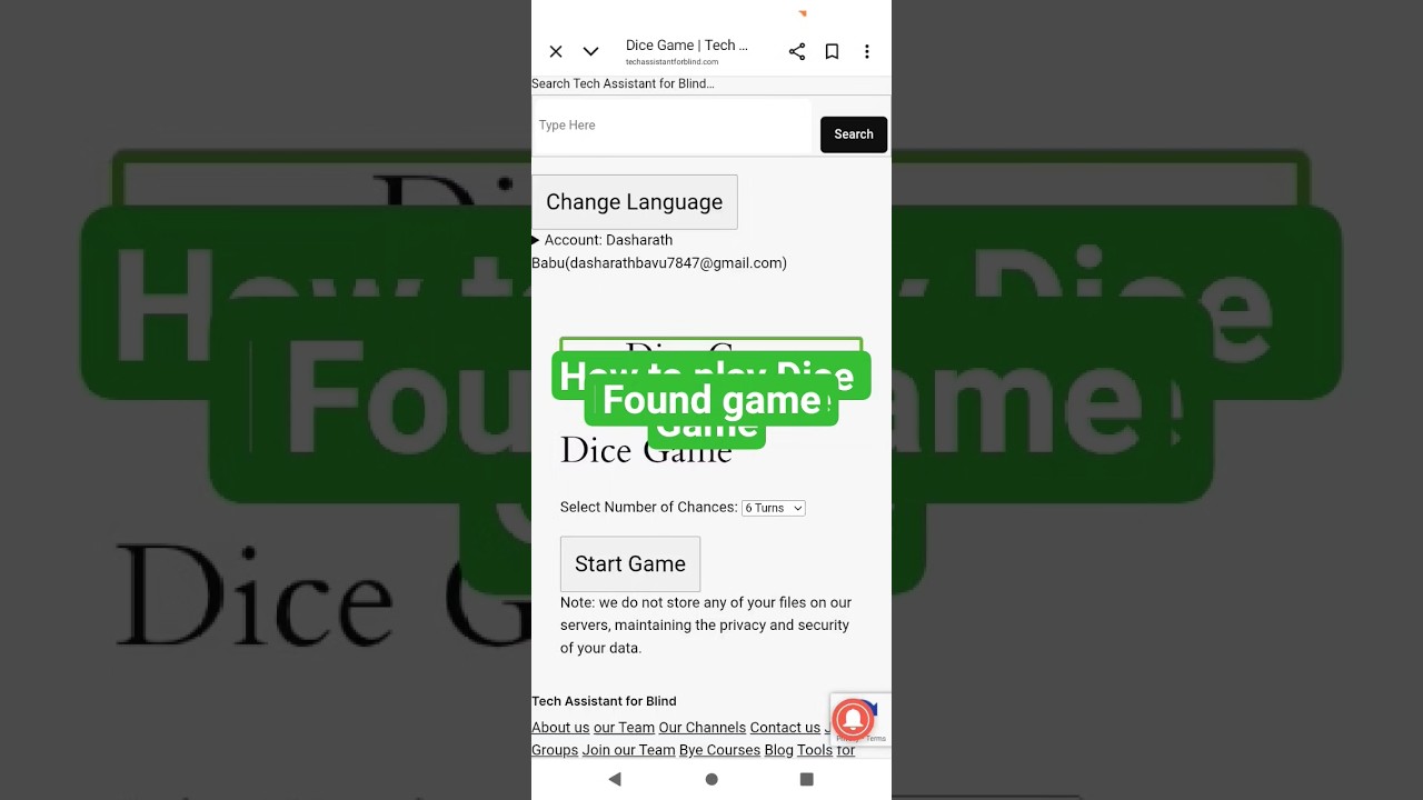 how to play Dice Game #tech #smartguide #techguide
