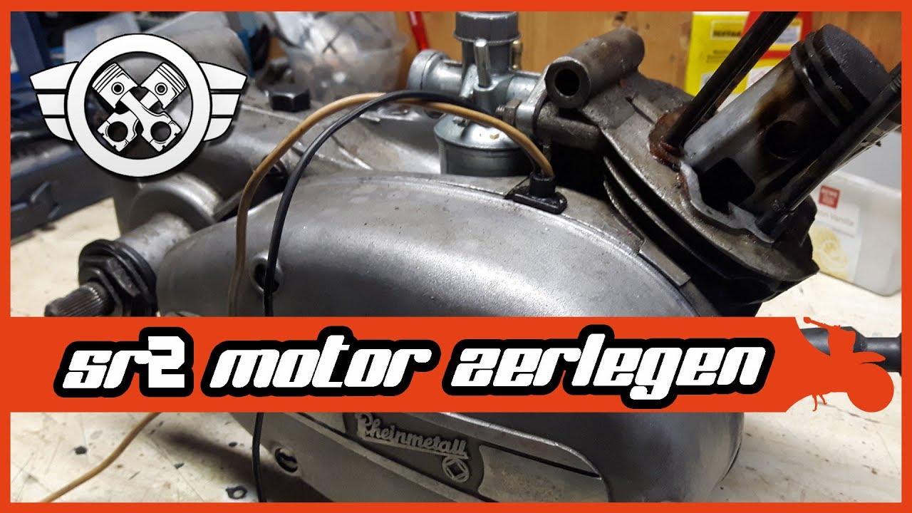 Simson SR2 und SR2E | Motor zerlegen | Eingeklebter Wellendichtring?!
