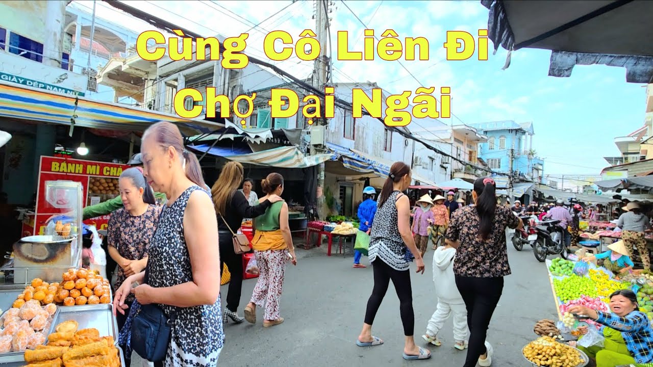 Cùng Cô Liên Đi Chợ Quê Và Đón Thêm 2 Vị Khách Ở C.Mau Đến Chơi/NHMT
