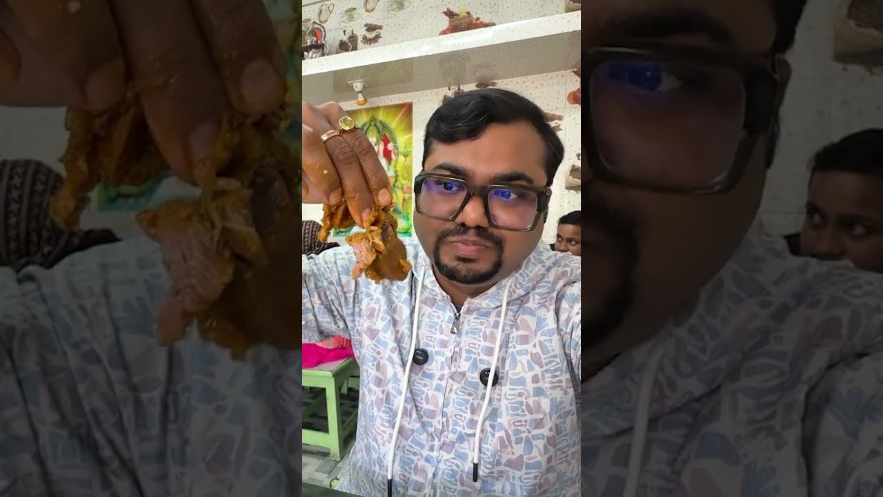 নবদ্বীপে চর্বিদার রেওয়াজি খাসির মাংস দিয়ে দুপুরে জমিয়ে লাঞ্চ করলাম