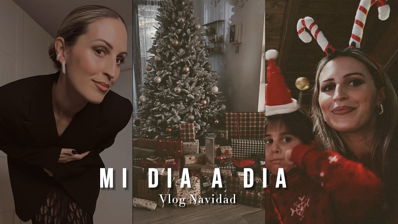 MI DIA A DIA: VLOG NAVIDAD / LOOK DE FIESTA / TUTORIAL MAQUILLAJE YSL / UNBOXING NEW BALANCE 204L