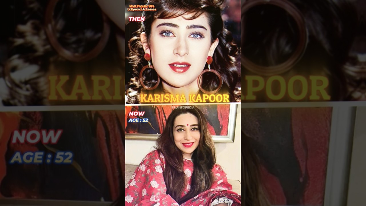 90s Bollywood Queens Then vs. Now | Kajol, Madhuri, Karisma: The Ultimate Glow-Up! ✨