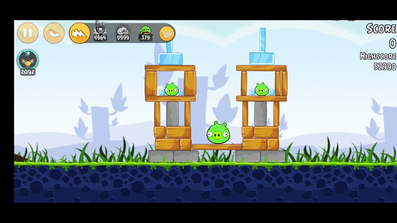 Angry birds classic mighty eagle peached eggs (eagle pt2) pt7