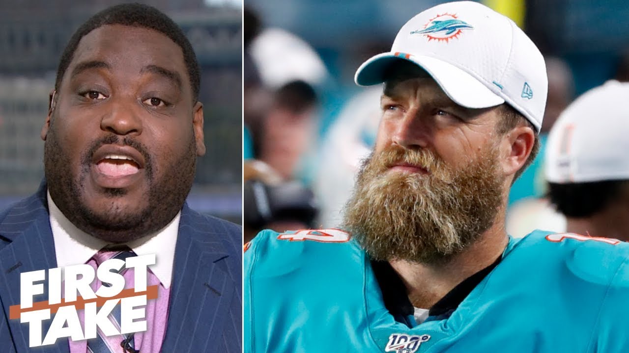 Dolphins players should be mad about the Tunsil, Alonso & Stills trades – Damien Woody | First Take