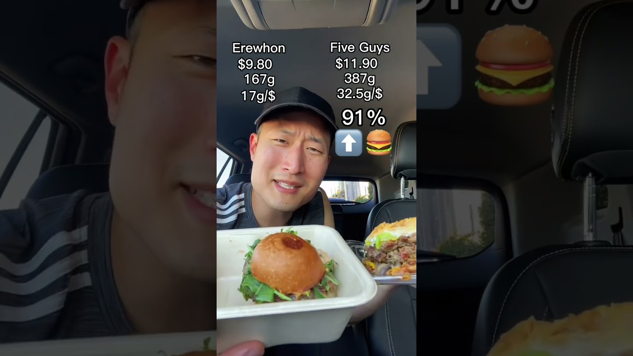 Five Guys vs Erewhon 🍔💰
