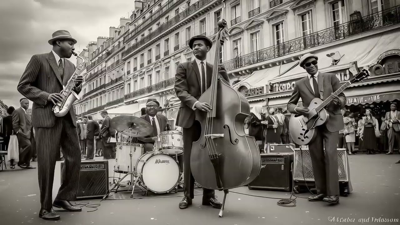 French Manouche Jazz | Vintage Paris Street Swing with Live Gypsy Band 🎷🎩