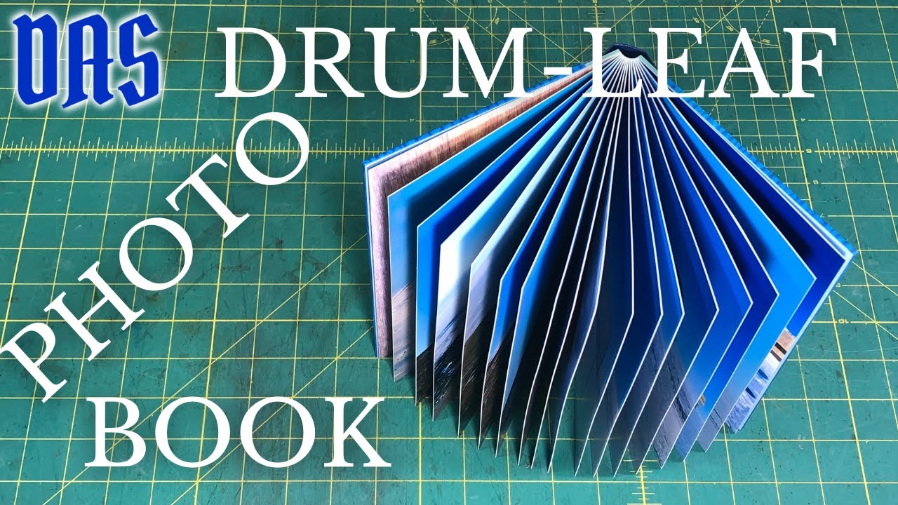 Drum Leaf Binding Photo Book // Adventures in Bookbinding