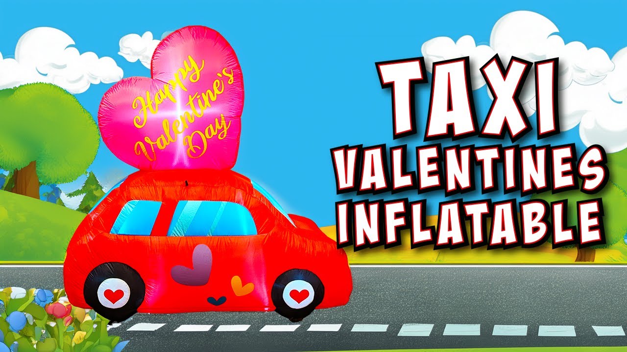 Taxi Valentine Inflatable