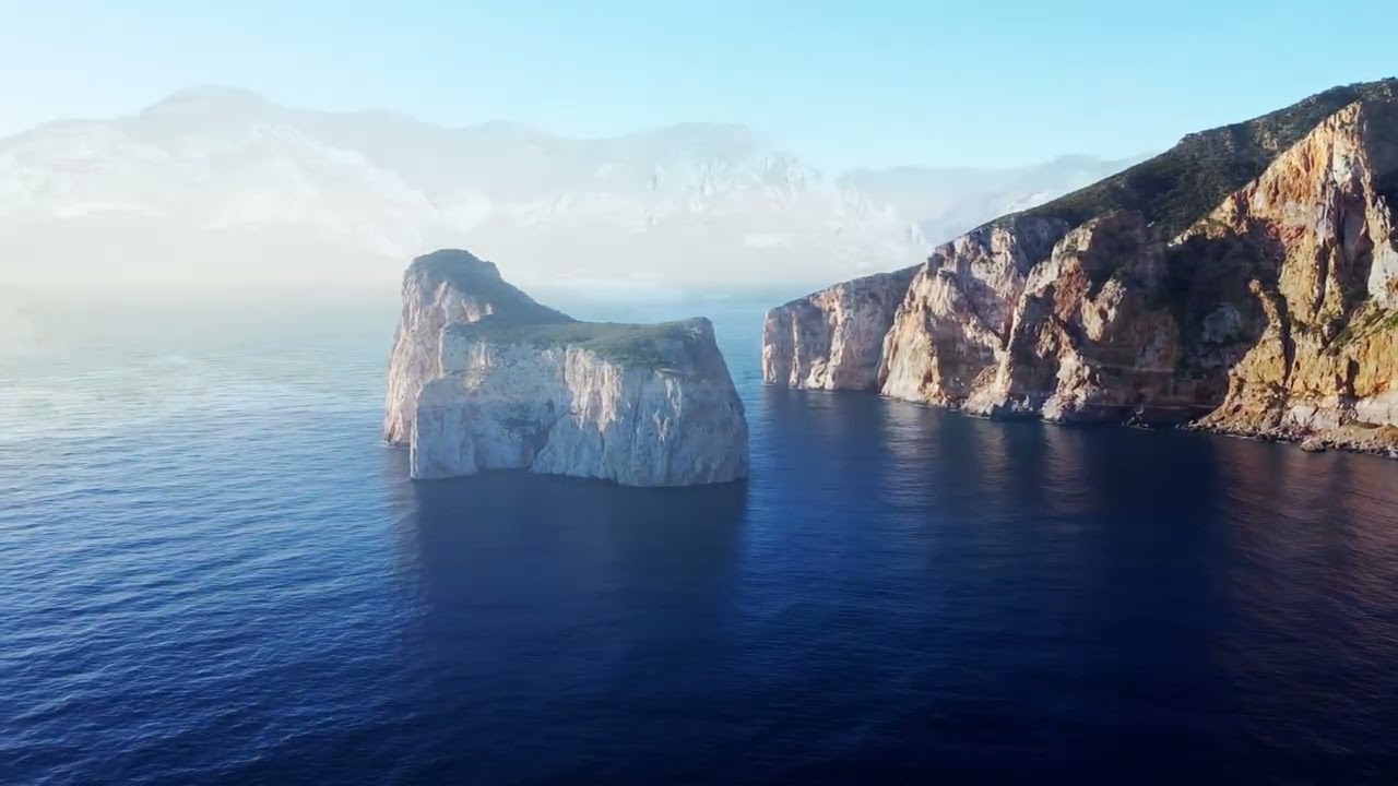 Masua Iglesias Sardegna: Drone sul Pan di Zucchero e Costa Selvaggia