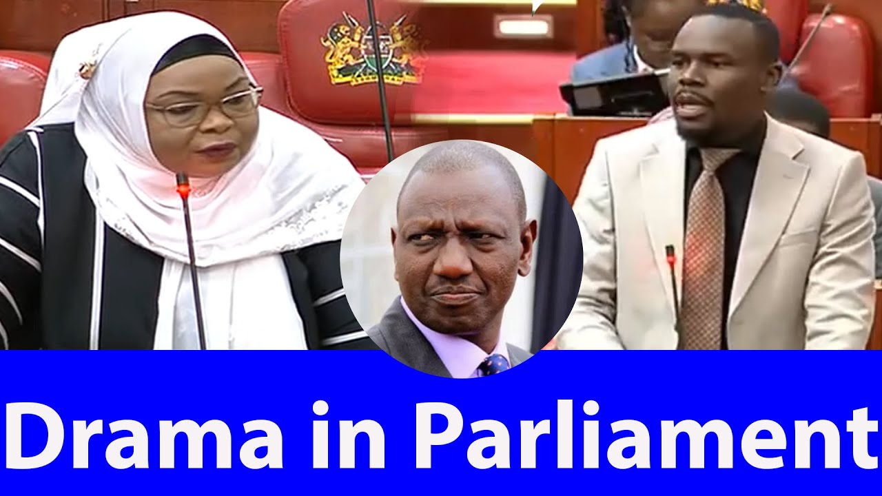 DRAMA AS HON OSORO CLASHES WITH MOMBASA WOMEN REP OVER THE FINANCE BILL