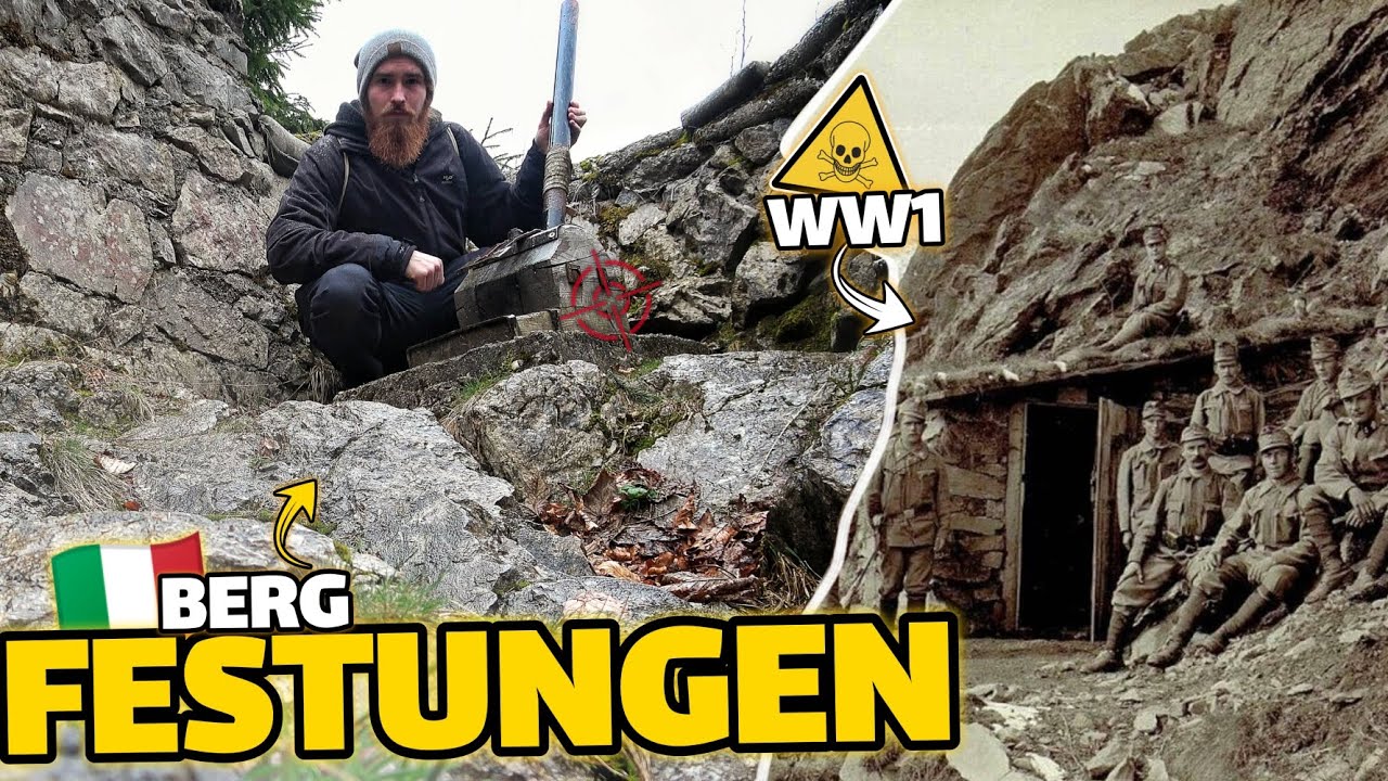 Geheime WWI-ANLAGEN am Plöckenpas🇮🇹❄️Wir KRAXELN durch Tunnel im Schnee! | Lost Place