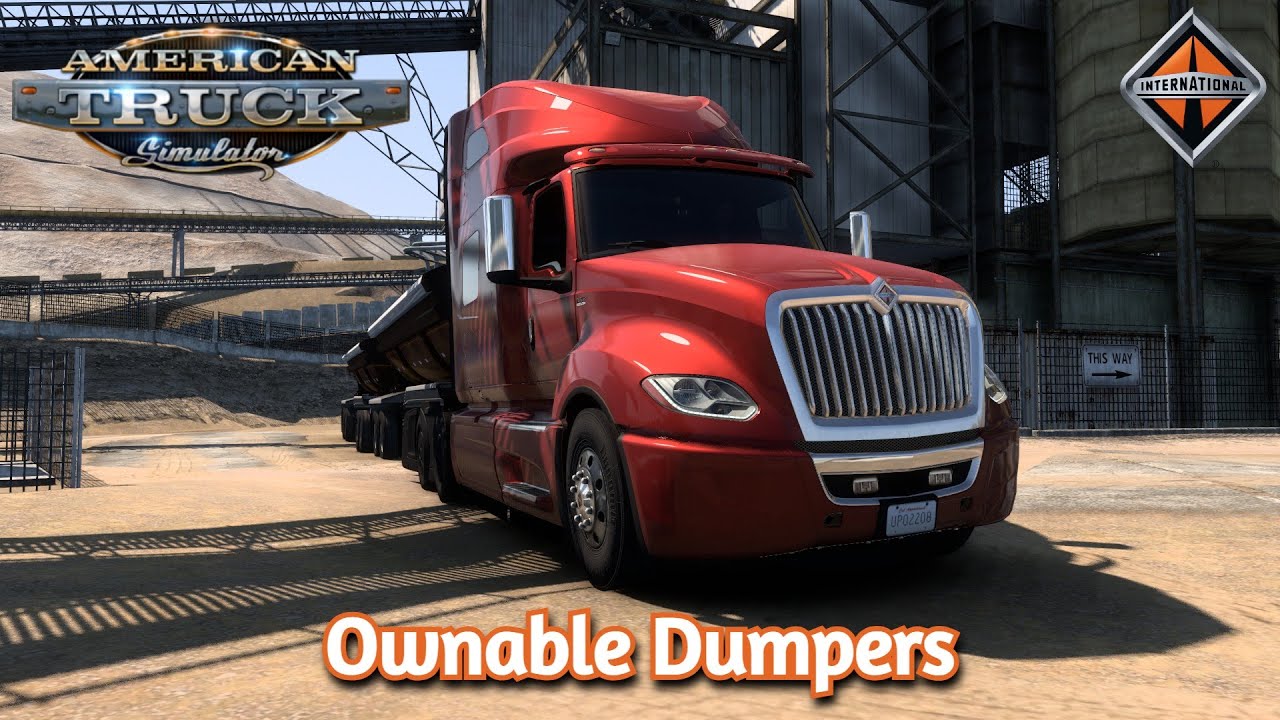 American Truck Simulator : Ownable Dumpers