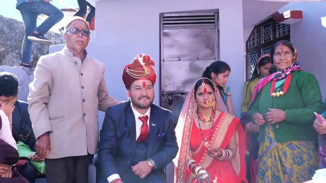दुल्हन विदाई गढ़वाली शादी  || pahadi shadi ||shrikoti family #gadwali #trending #latest #viralvlog