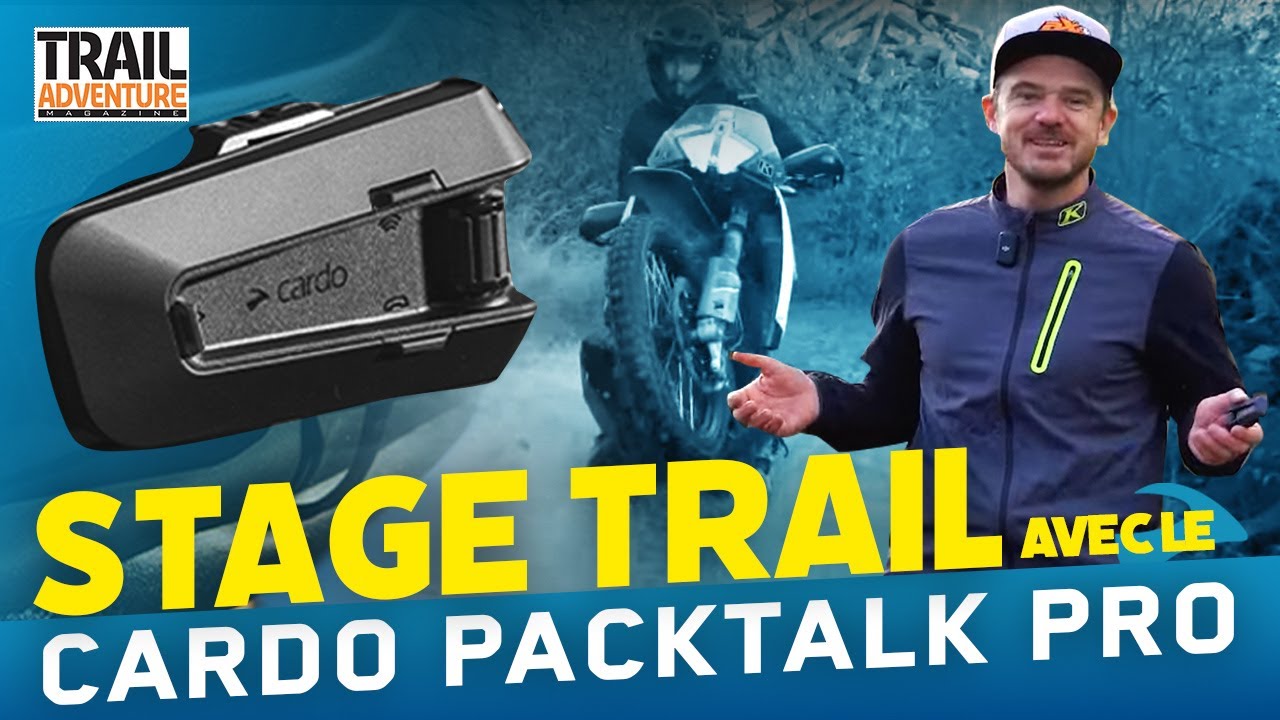 Le Cardo Packtalk Pro à l’épreuve d’un stage Trail