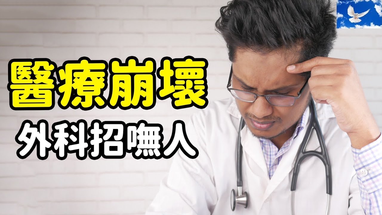 狗都不當外科醫生? 台灣醫療出了什麼問題?