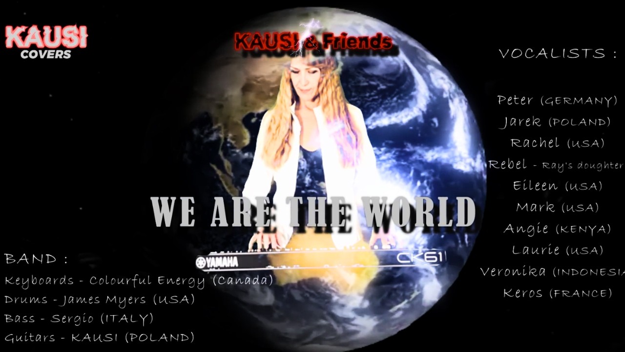 “WE ARE THE WORLD” Anniversary of its release! March 7th 1985! Kausi and Friends #wearetheworld