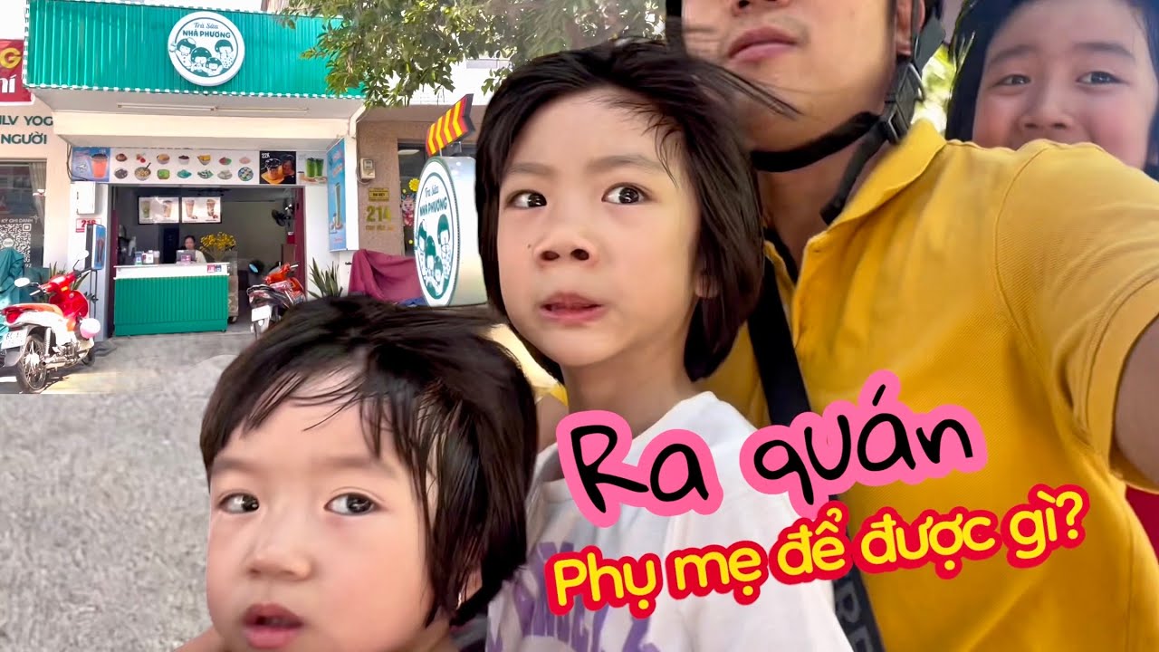 Một ngày ra quán phụ mẹ ❤️
