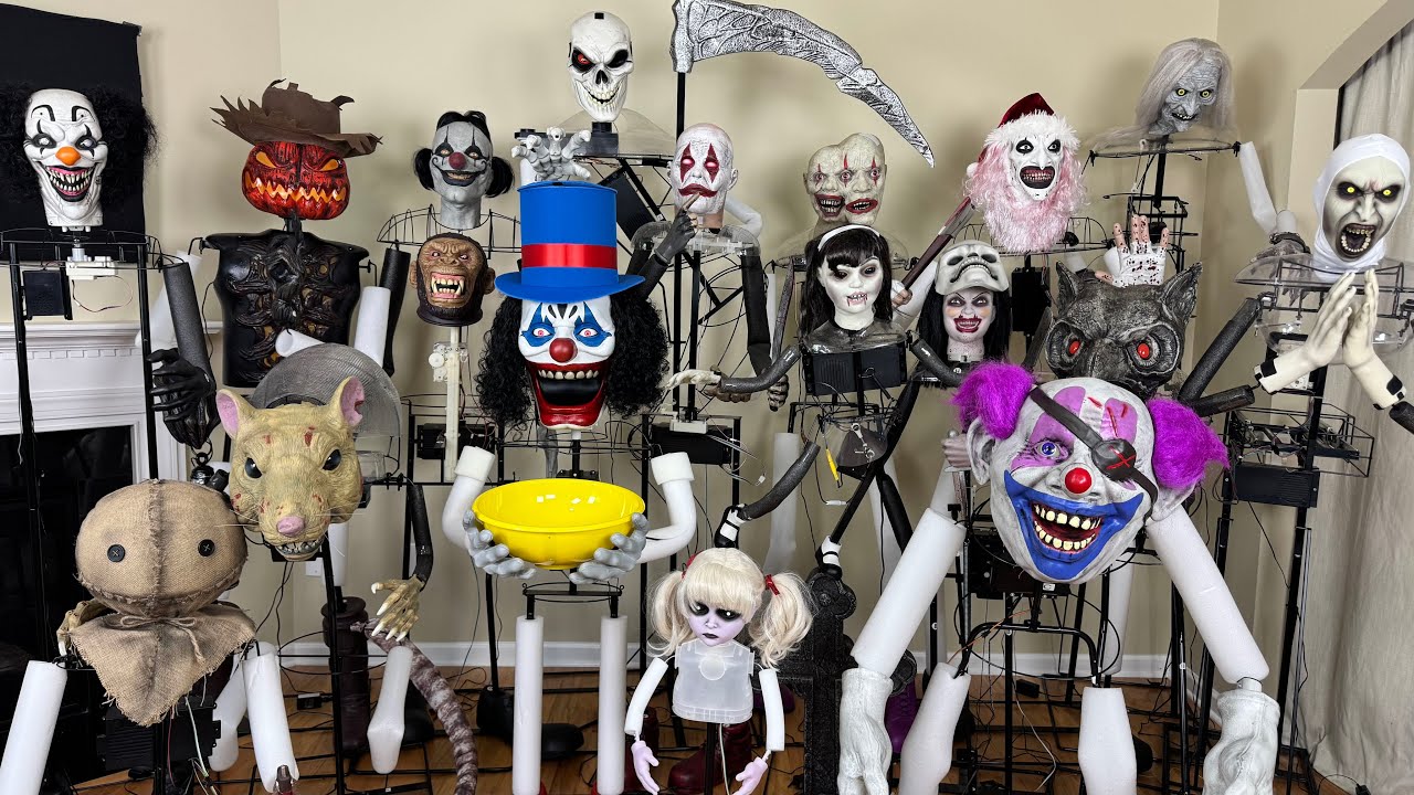 Коллекция аниматронных механизмов 2025 — Spirit Halloween