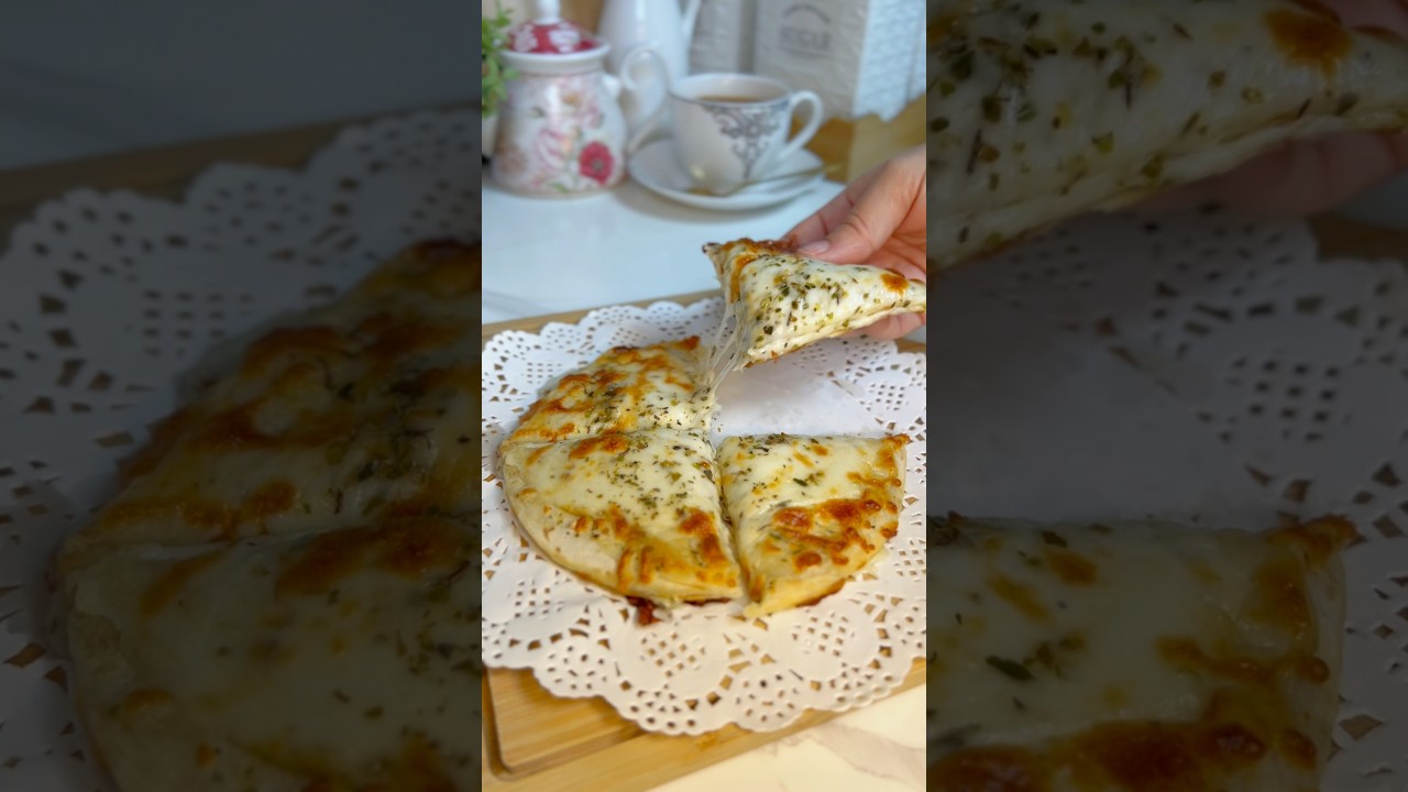 5 MINUTES DOUBLE LAYERED CHEESY TORTILLA#cheesebread#quicksnacksrecipe#cheesetoast #easysnack#recipe