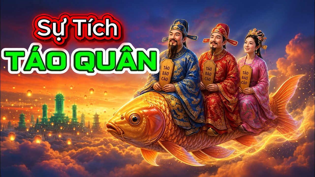 Sự Tích Ông Táo – Táo Quân | Chuyện 3 Người Chết Vì Nghĩa, Hóa Thần Giữ Bếp