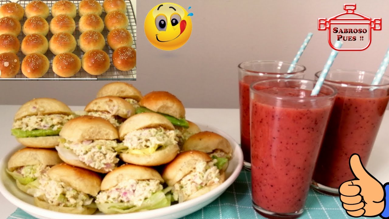 Aprenda a hacer sus petipanes para sus SANGUCHITOS DE POLLO     ¡DESDE CERO! / SABROSO PUES !!
