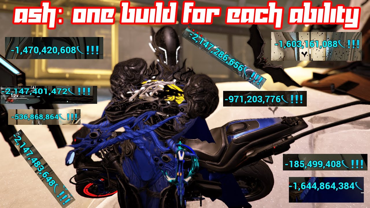 Warframe - Ash Guide: One Build For Each Ability