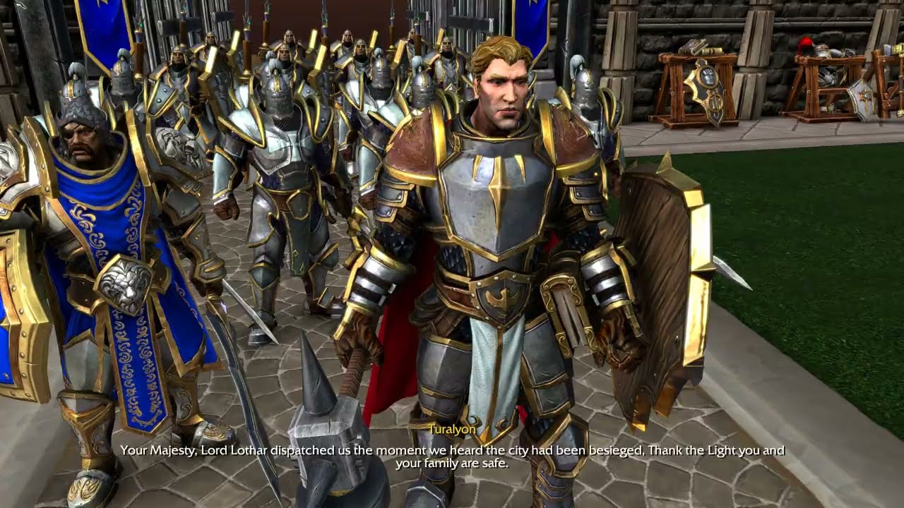 Warcraft 3: Хроники Второй войны: Восход Альянса &mdash; Акт 1 &mdash; Битва за Лордерон &mdash; 01