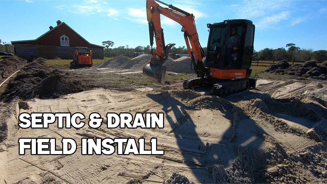 Installing New A New Septic System & Repairing A Drain Field | Lakeland Septic Compnay