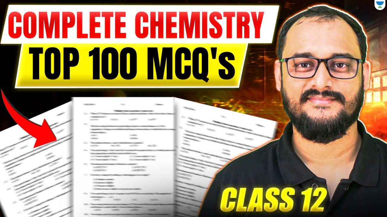 Class 12 Complete Chemistry Top 100 MCQs | Most Important Questions | Boards 2026 | Akash Sir