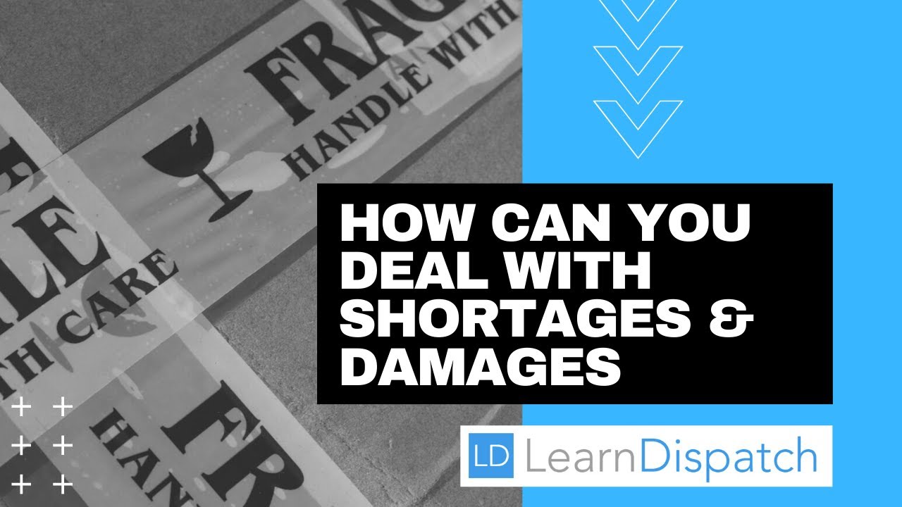 How Truck Dispatchers deal with Shortages and Damages