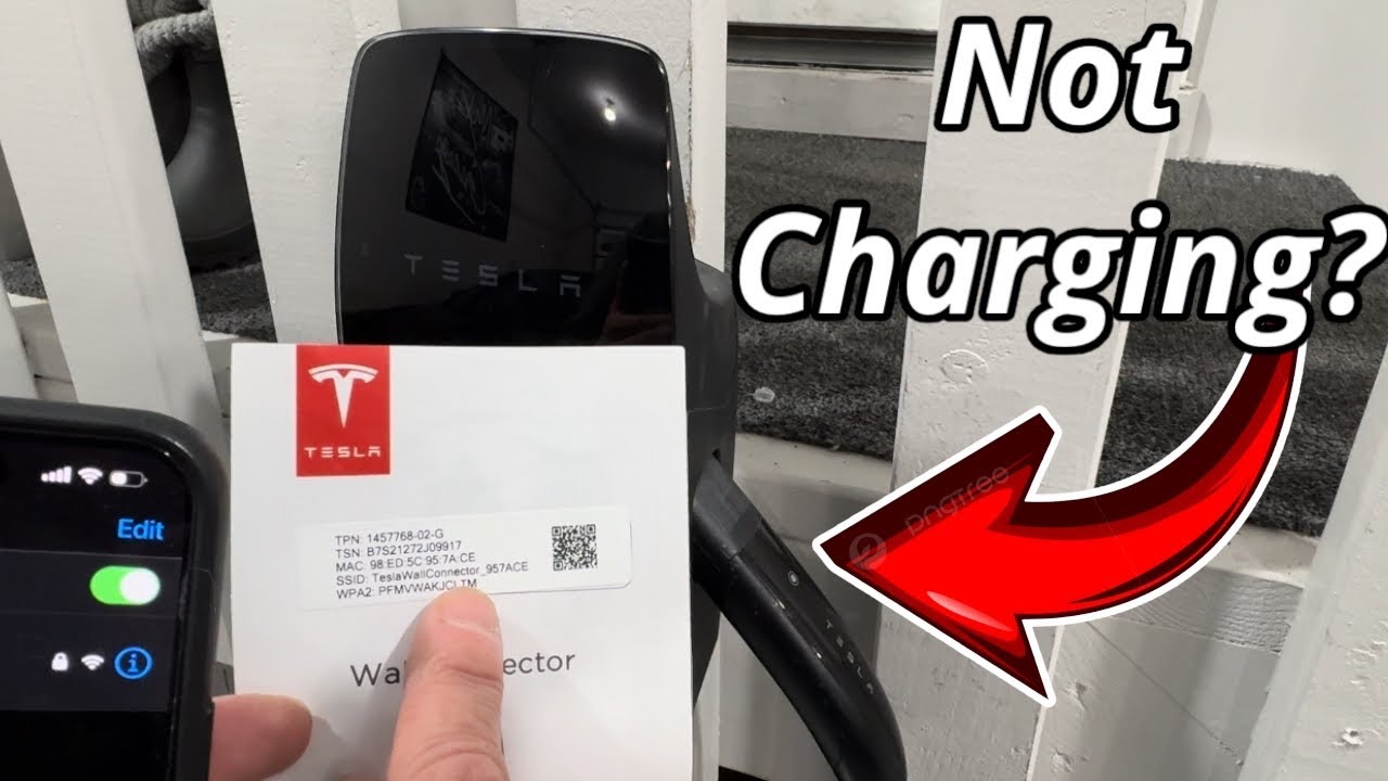 Tesla Wall Connector не заряжается? Проверьте эти настройки!