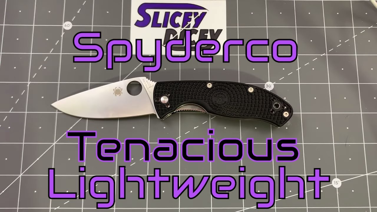 Spyderco Tenacious Lightweight - The Cheapest Is The Best???