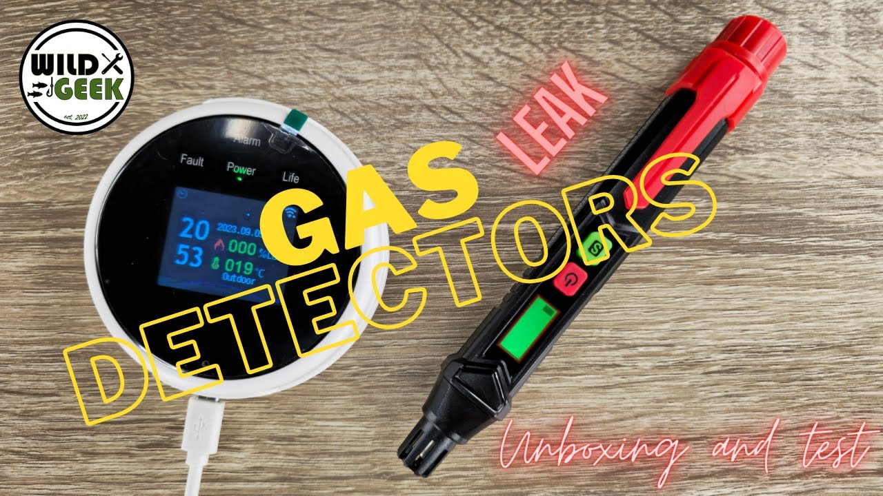 Gas Leak Portable Detectors | Detectoare portabile gaz | Unboxing & Test