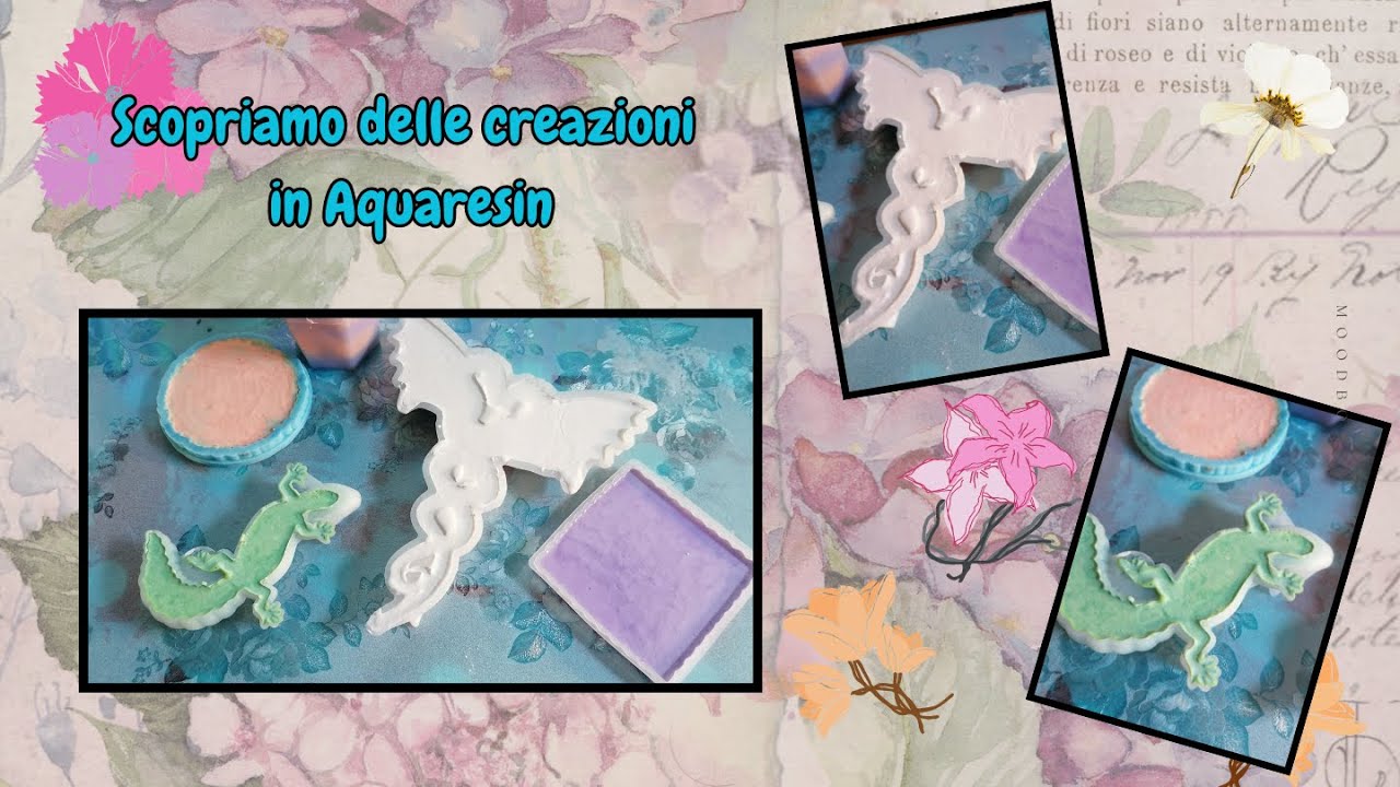🌸Scopriamo alcune creazioni in Aquaresin di #Reschimica 🌸