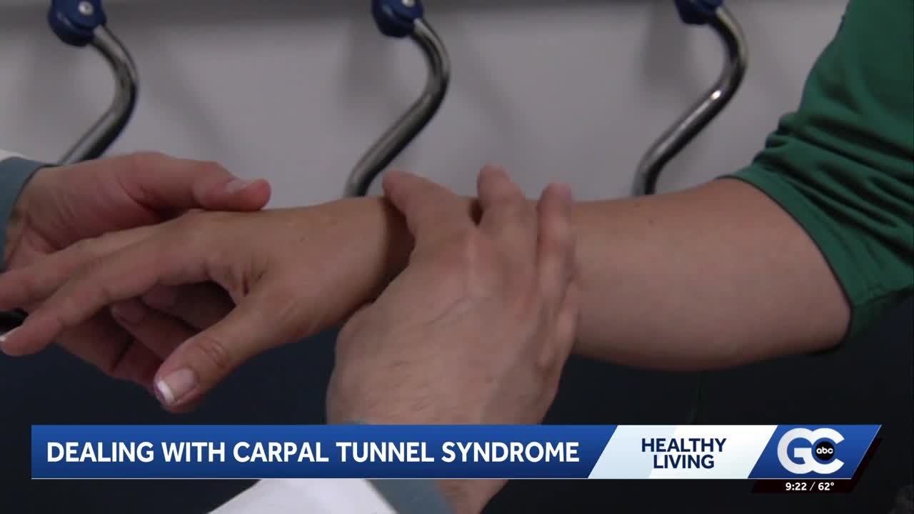 Healthy Living: Dealing with carpal tunnel syndrome
