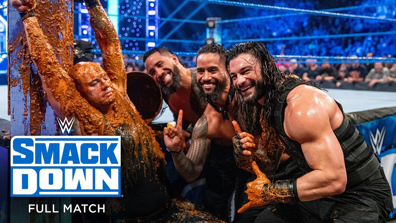ПОЛНЫЙ МАТЧ — Рейнс и Усо против Корбина, Зигглера и Руда: SmackDown, 31 января 2020 г.