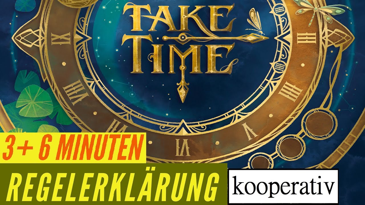 Take Time Regeln Anleitung Erklärung Brettspiel Familienspiel Kooperativ