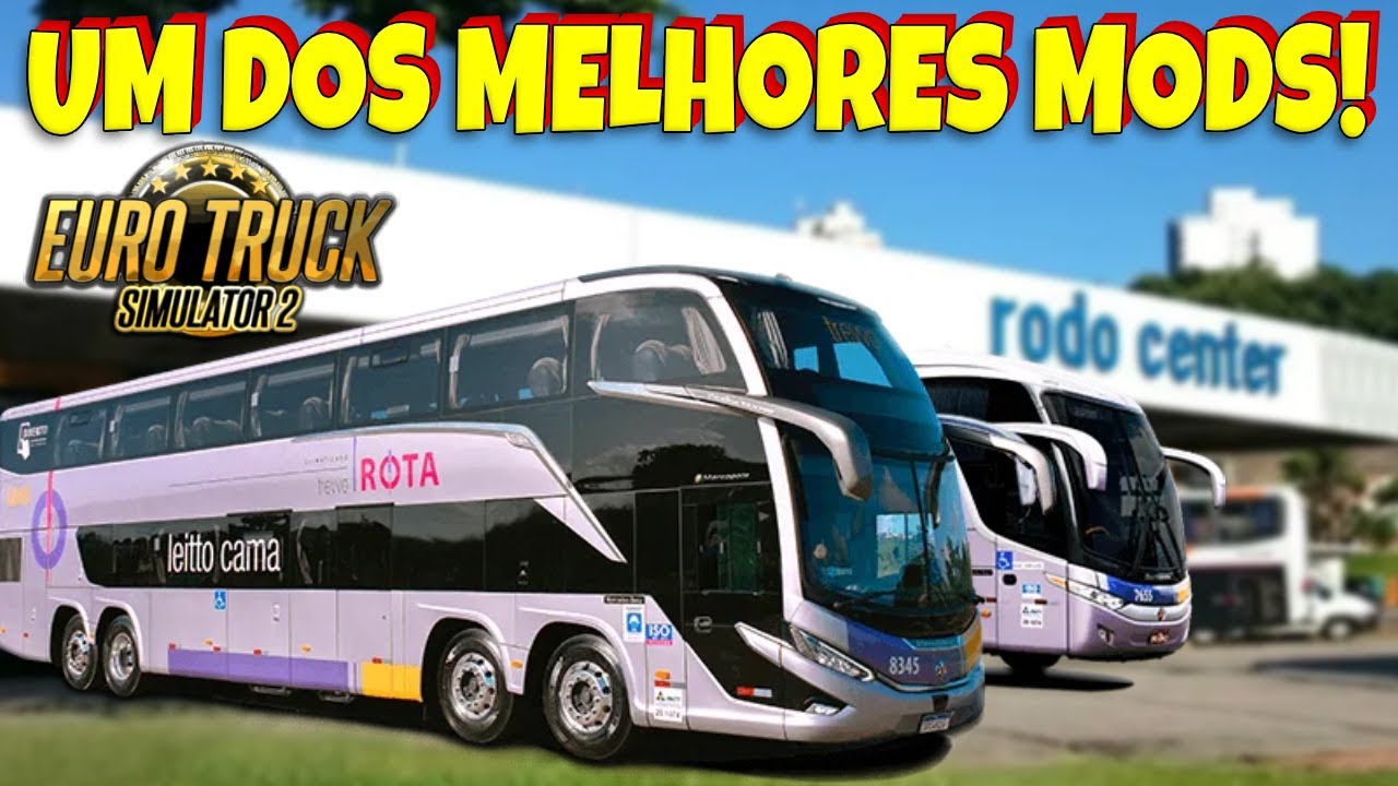 Como Jogar EURO TRUCK SIMULATOR 2 com &Ocirc;NIBUS - Atualizado