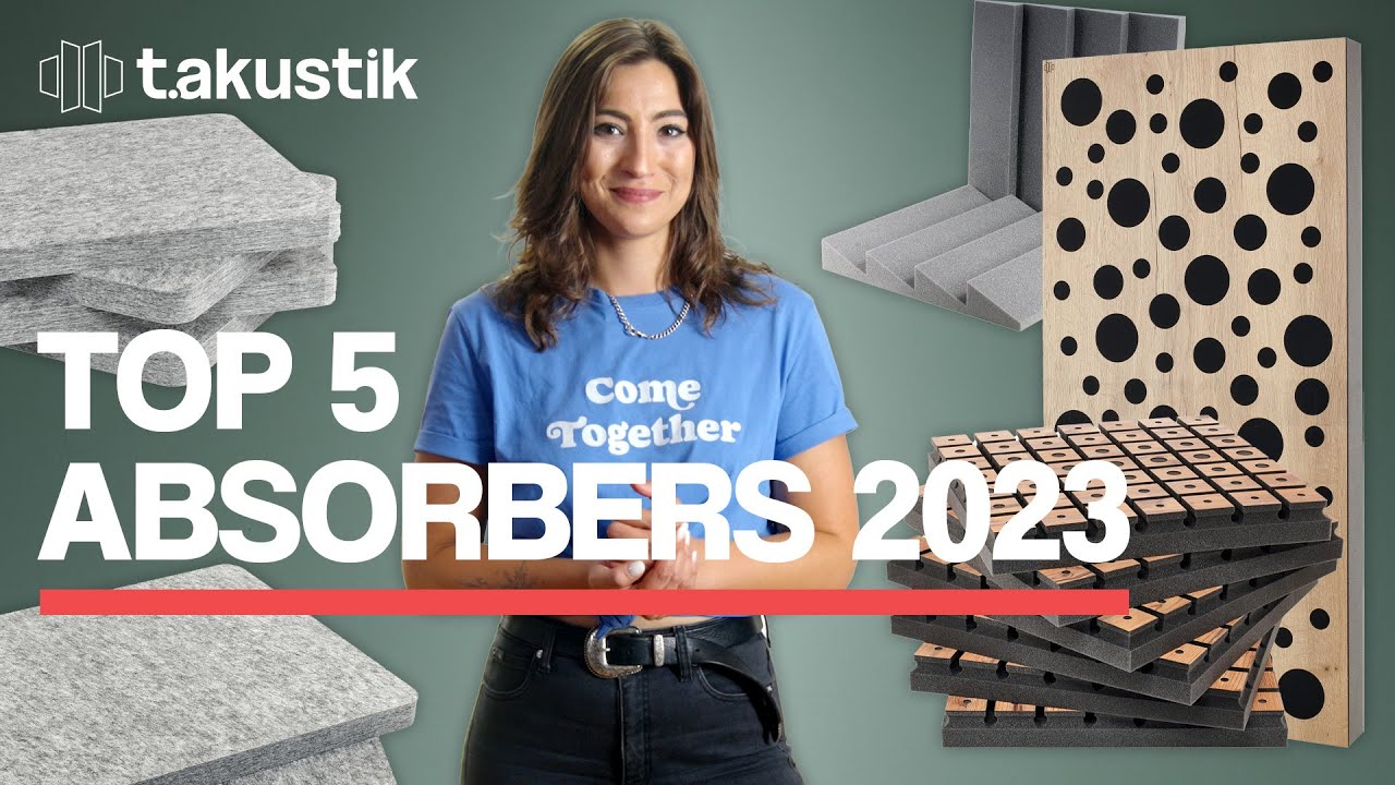 Top 5 Absorbers 2023 | t.akustik