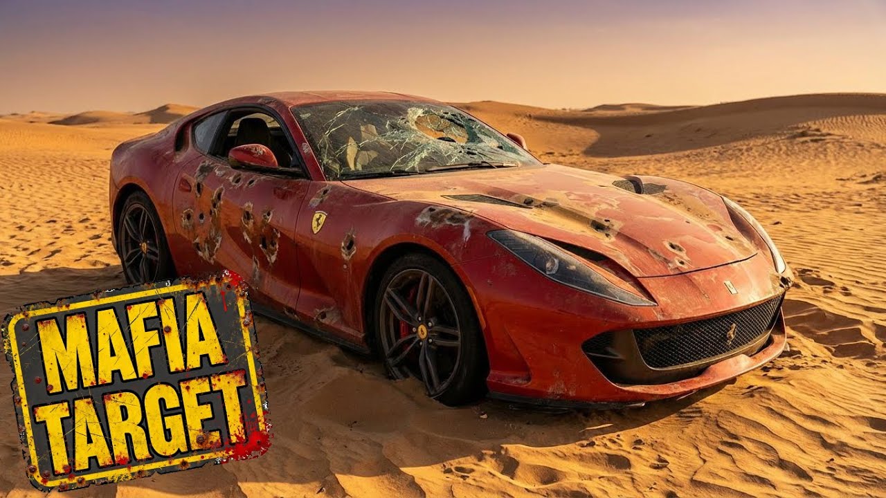 Restoring Abandoned $350,000 Ferrari 812 Superfast Found in Dubai Desert